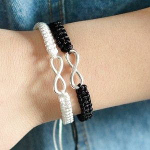 🎁 goneHandmade His & Her's Infinity Bracelet Set